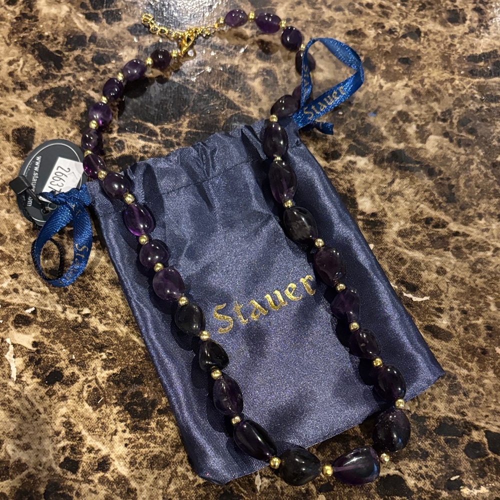 Stauer Amethyst Necklace